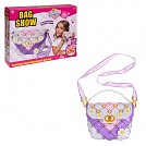 Игровой набор для создания сумочки 1TOY BAG SHOW Evening Party, подарочный, для творчества, рукоделия, игрушки для девочек, конструктор