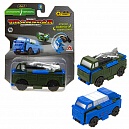 Машинка игрушка для мальчика 2в1 Transcar Double 1toy: автоплатформа – миротворец