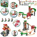 Игровой набор BRIO "Ж/д логистическая станция с лифтом", 32 элемента.