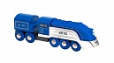 BRIO Поезд Special Edition синий с серебром, 25х5х10см