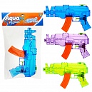 1toy Аквамания водное оружие автомат 23,5*3*14 см, 3 цвета в асс.