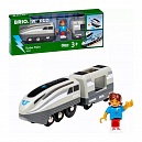 BRIO Турбопоезд функц.движ.вперед-назад,ускорение,на бат.