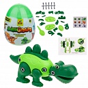 1toy Динопарк «Яйцо с динозавром», зеленый