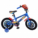 Велосипед детский четырехколесный 14" Hot Wheels для мальчика, велик
