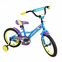 Велосипед детский для девочки четырехколесный 16" Navigator BINGO, велик