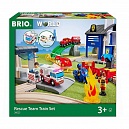 BRIO игр.наб.ж/д функц. "Спасатели Deluxe",с эл.поездом