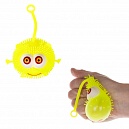 Антистресс-игрушка для рук 1TOY Ё-Ёжик, для детей и взрослых, жёлтая, 1 шт.