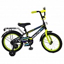 Велосипед детский для мальчиков четырехколесный 16" Navigator BASIC, велик 
