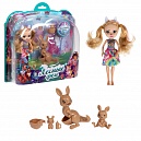 Кукла 1TOY Лесные Феи с кенгуру, детская, принцесса леса, игрушка для девочки, 16 см